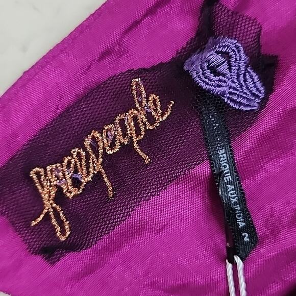 NWT Free People Jeweled Chevron Embellished Dress - Picture 6 of 14